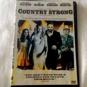 🍿 4/$20 Country Strong DVD Gwyneth Paltrow Tim McGraw Musical Drama Movie Film